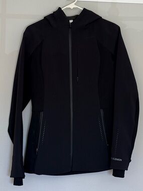 lululemon athletica Black Hooded Performance Jacket